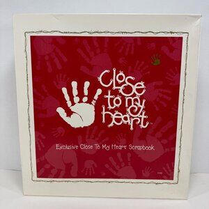 Close To My Heart Scrapbook Album Burgandy 8 1/2" x 11" Never Used